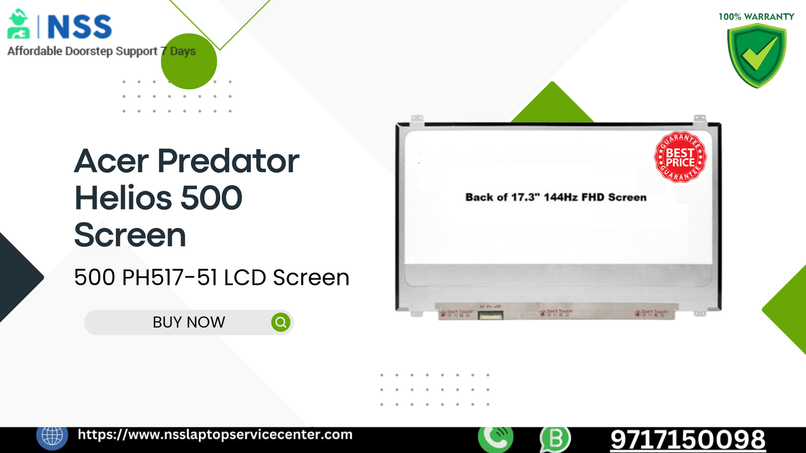 Affordable Acer Predator Helios 500 Screen Replacement & Repair – Get Back to Gaming!