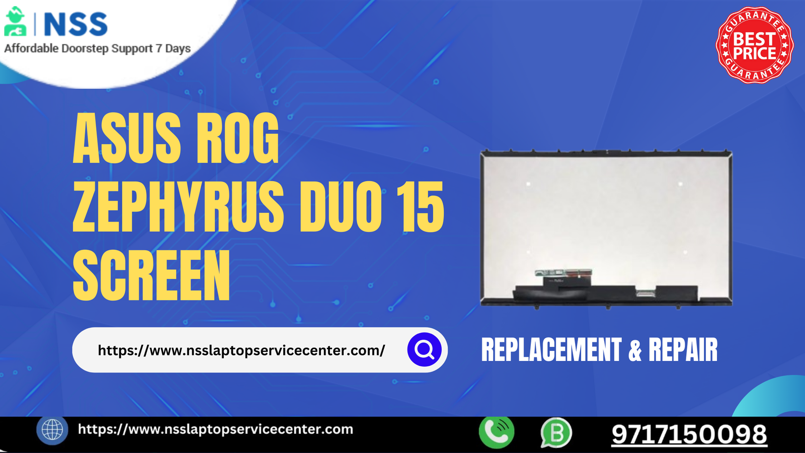 Best Asus ROG Zephyrus Duo 15 Screen Replacement & Repair Near You