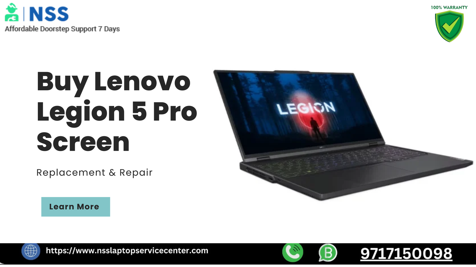 Lenovo Legion 5 Pro Screen Replacement & Repair – Best Price In India