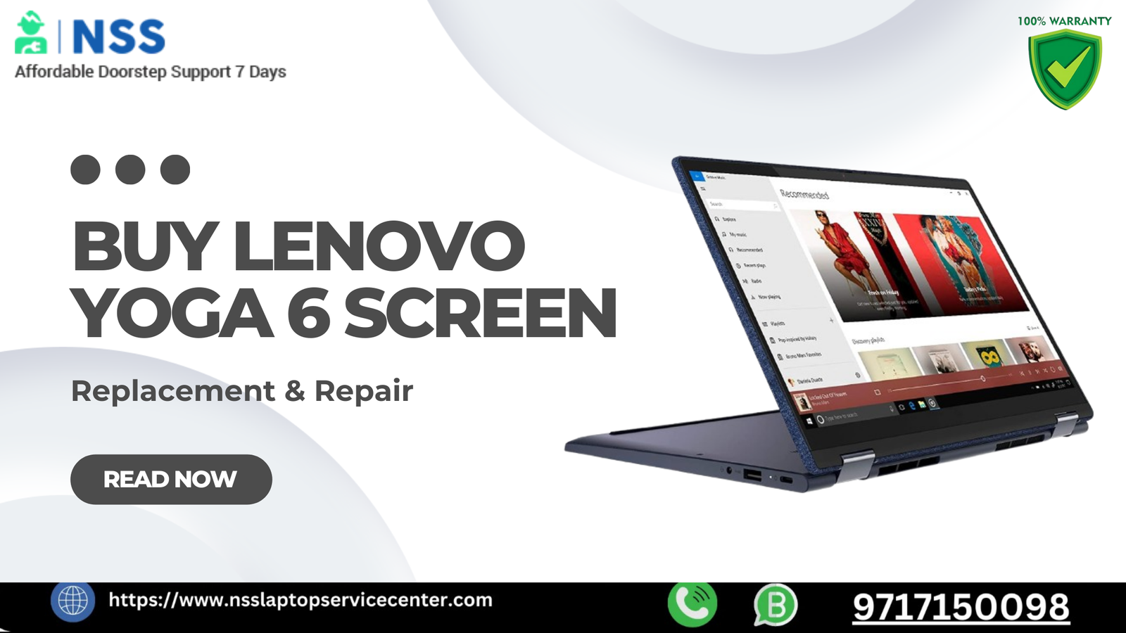 Lenovo Yoga 6 Screen Replacement & Repair – Cost, Specs & Best Service in India