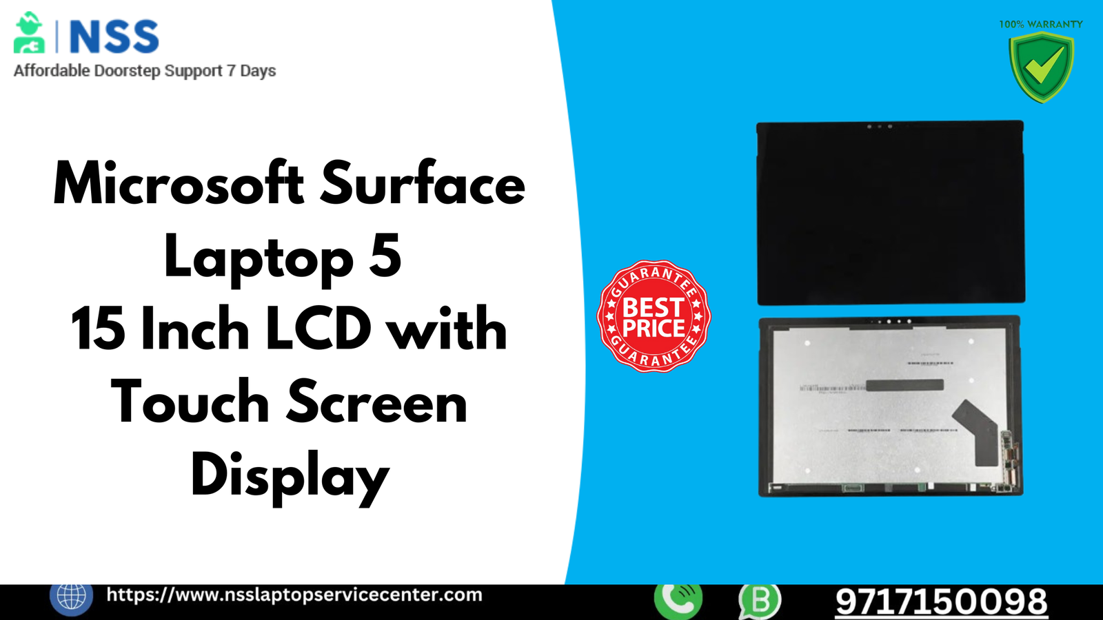 Buy Microsoft Surface Laptop 5 15 Inch Display - LCD + Touch Screen