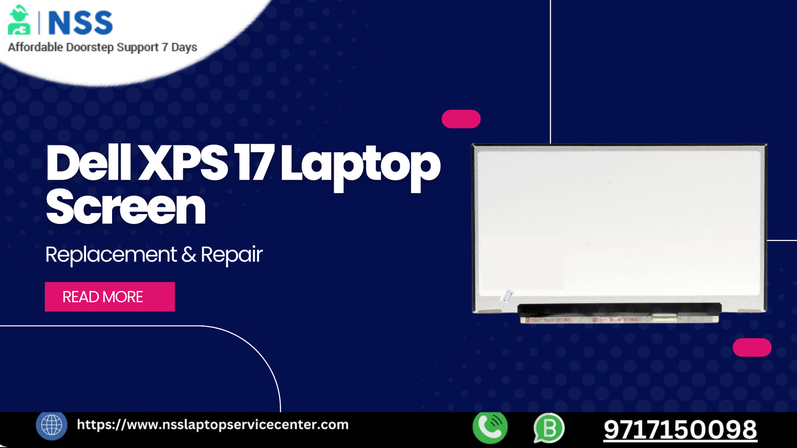 Dell XPS 17 Laptop Screen Replacement & Repair – Cost, Specs & More