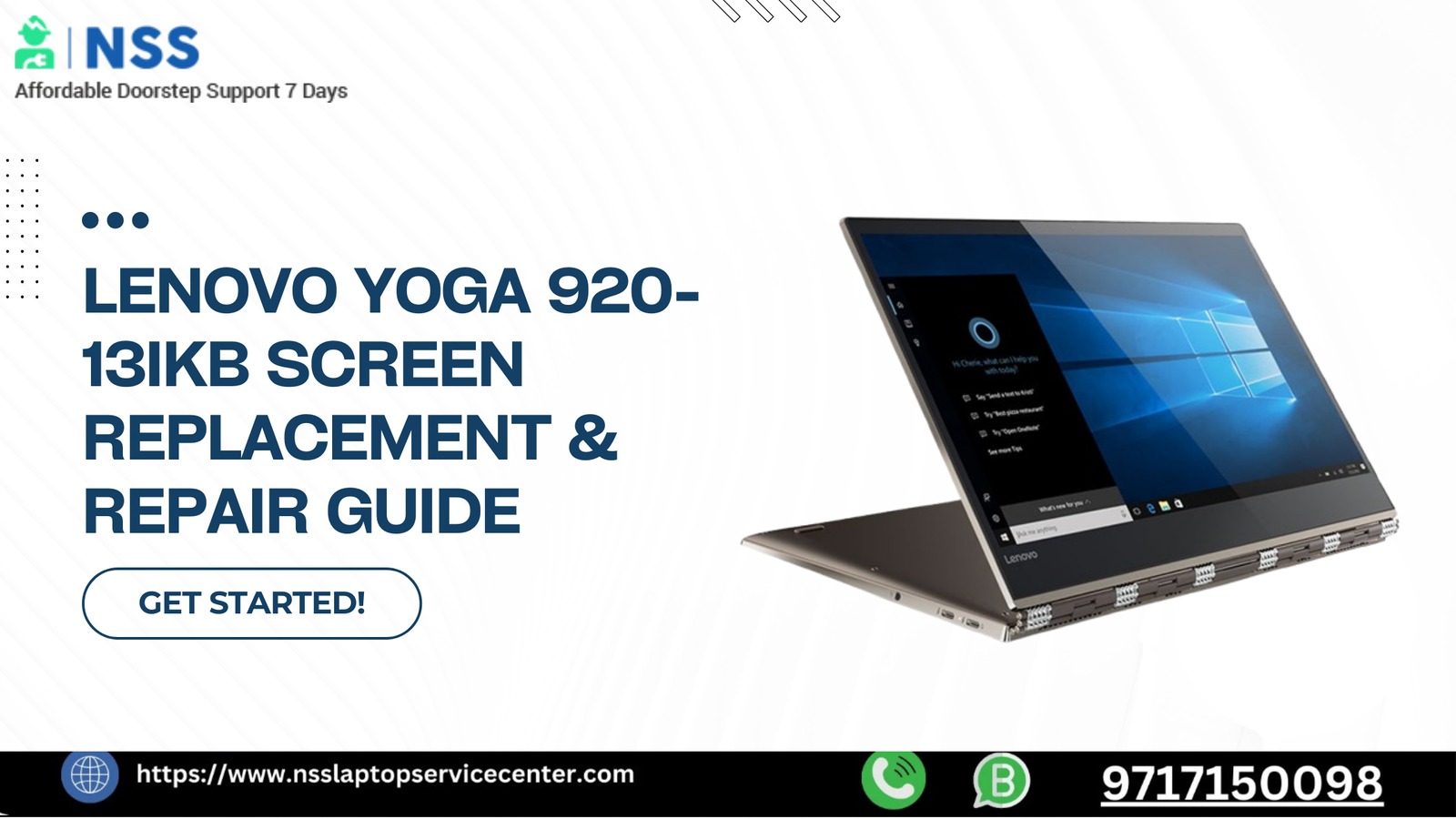 Lenovo Yoga 920-13IKB Screen Replacement & Repair Guide