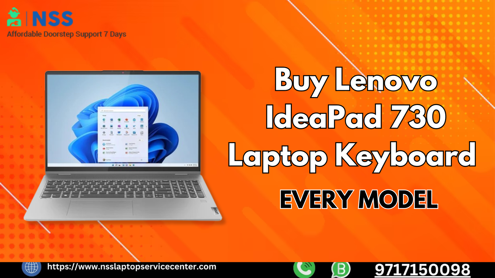 Buy Lenovo IdeaPad 730 Laptop Keyboard | Lowest Price – NSS