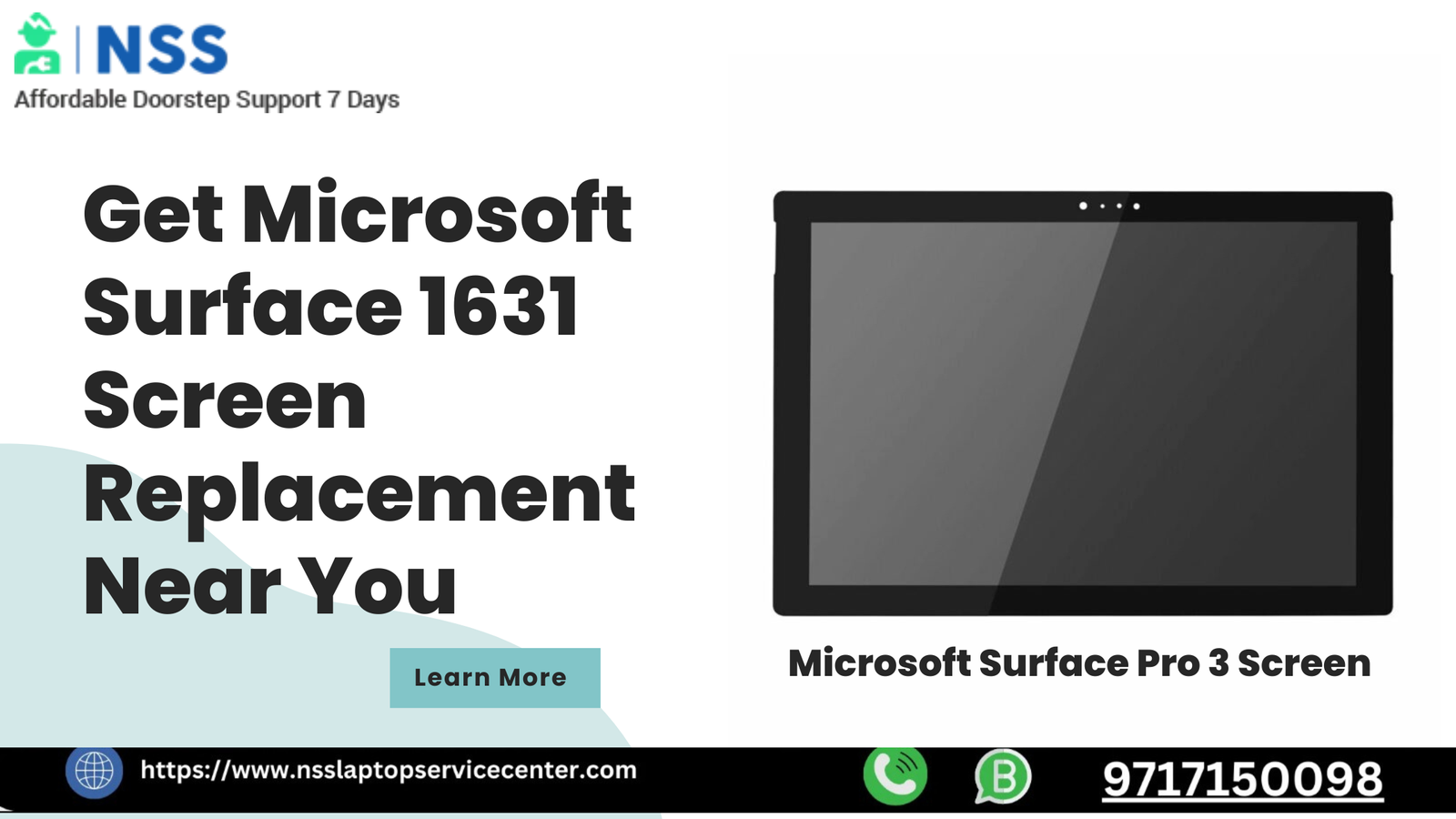 Microsoft Surface 1631 Screen Replacement Near You – Get It Fixed Today!