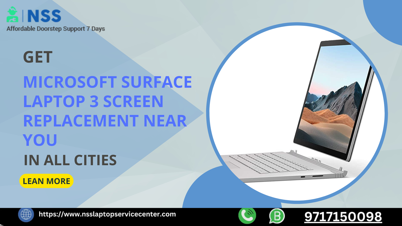 Microsoft Surface Laptop 3 Screen Replacement Near You – Repair Options & Cost