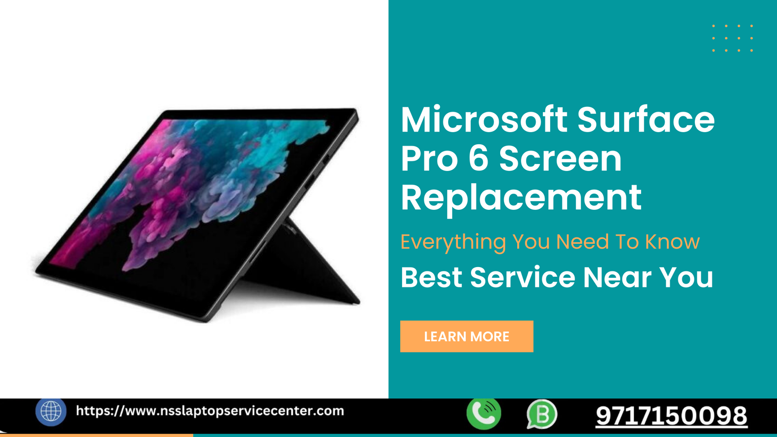 Get Microsoft Surface Pro 6 Screen Replacement Near You In Every City