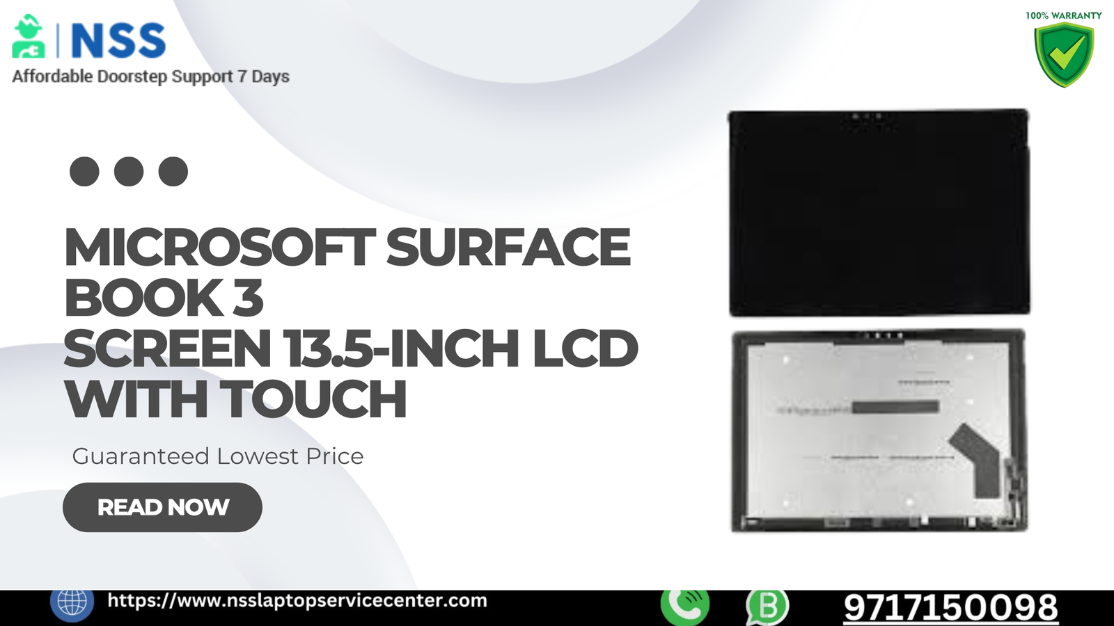 Microsoft Surface Book 3 Screen 13.5-inch LCD with Touch –Price, Specs & Offers