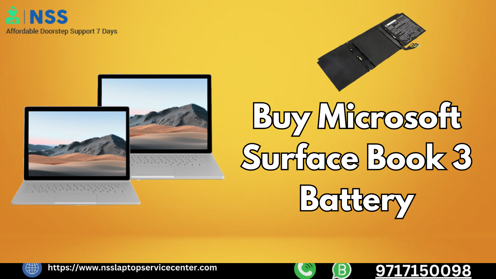 Buy Microsoft Surface Book 3 Battery – Genuine Replacement at Best Cost