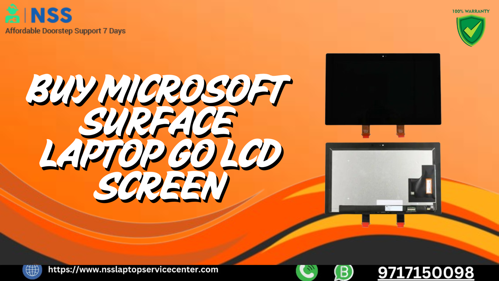 Affordable Microsoft Surface Laptop Go LCD Screen Services – Buy Now