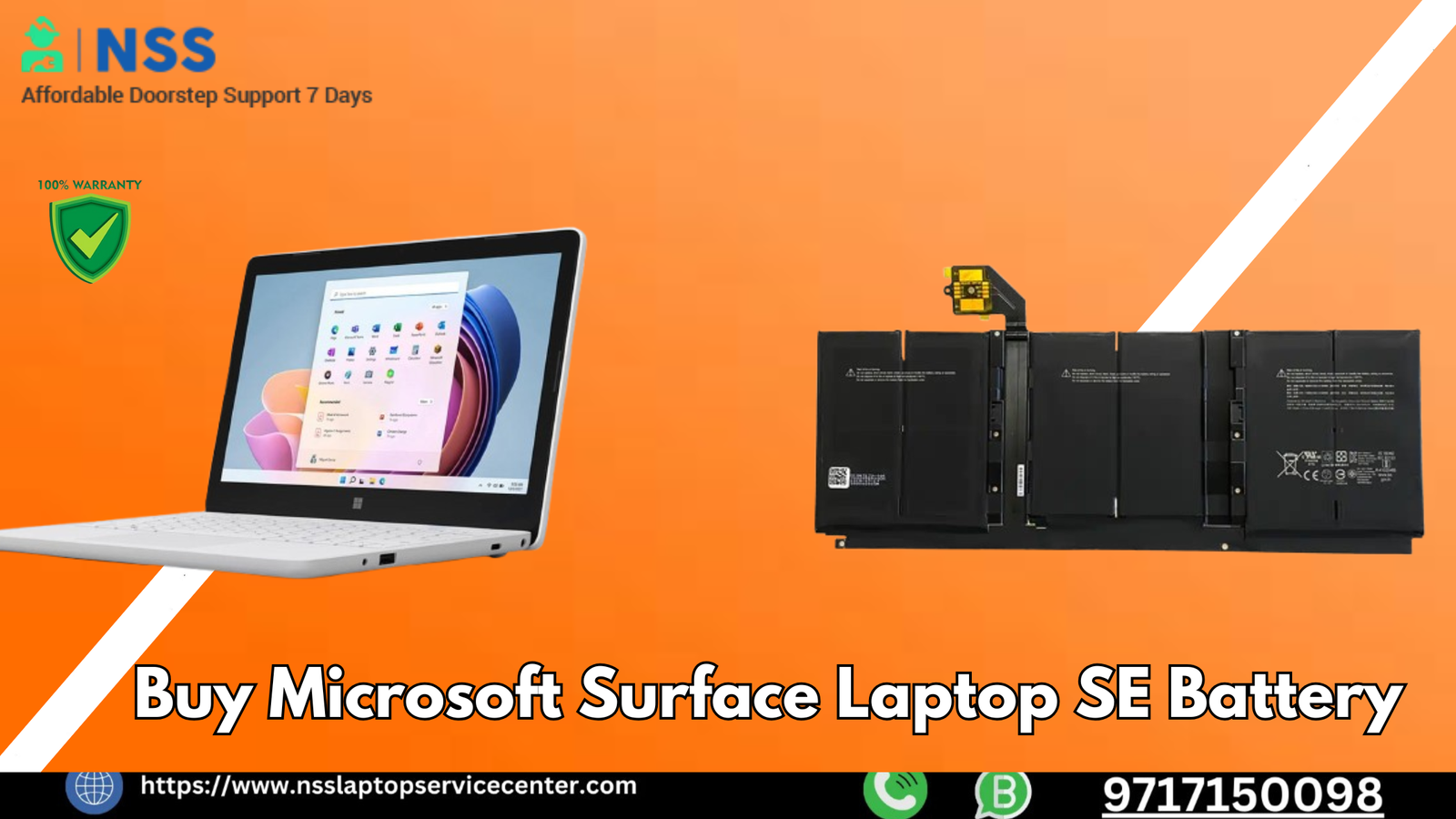 Microsoft Surface Laptop SE Battery: Affordable Replacement & Repairs