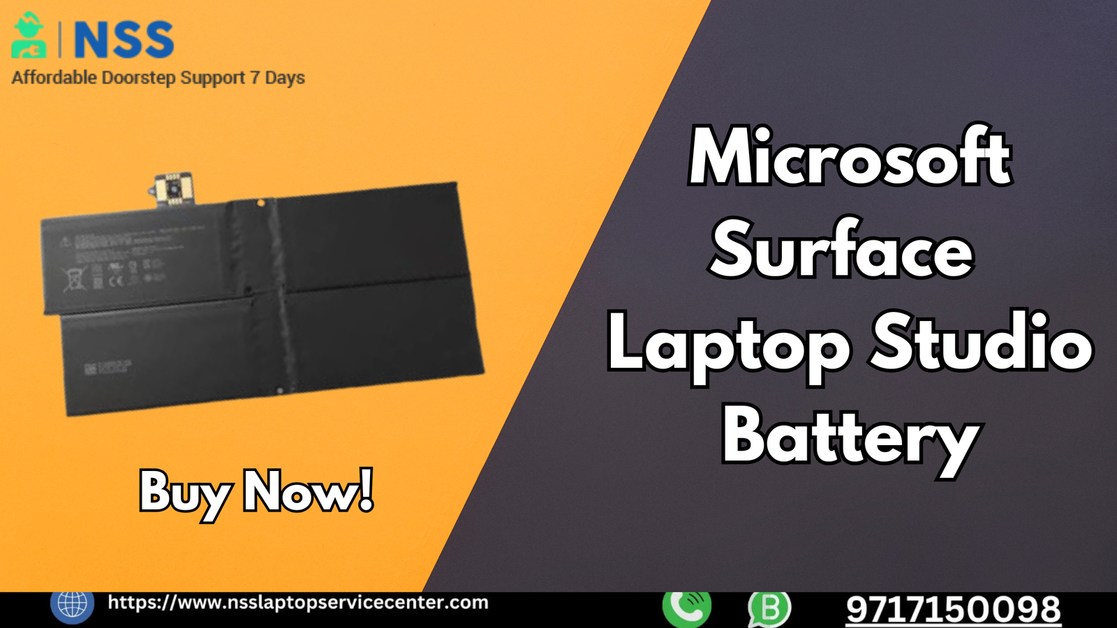 Microsoft Surface Laptop Studio Battery: Features & Price in India