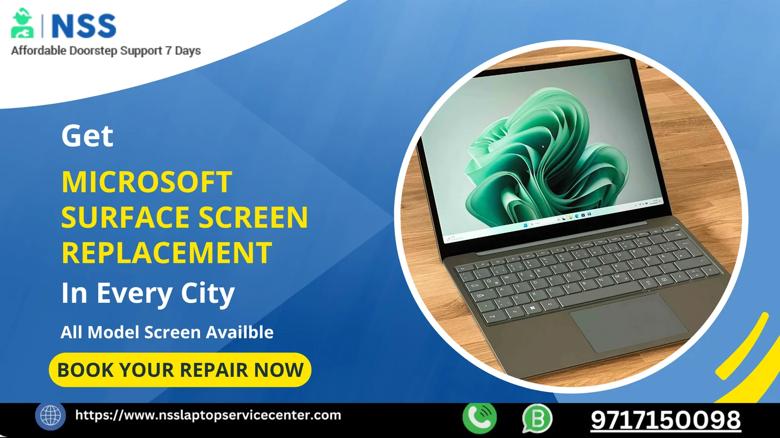 Microsoft Surface Pro Screen Replacement Cost in India