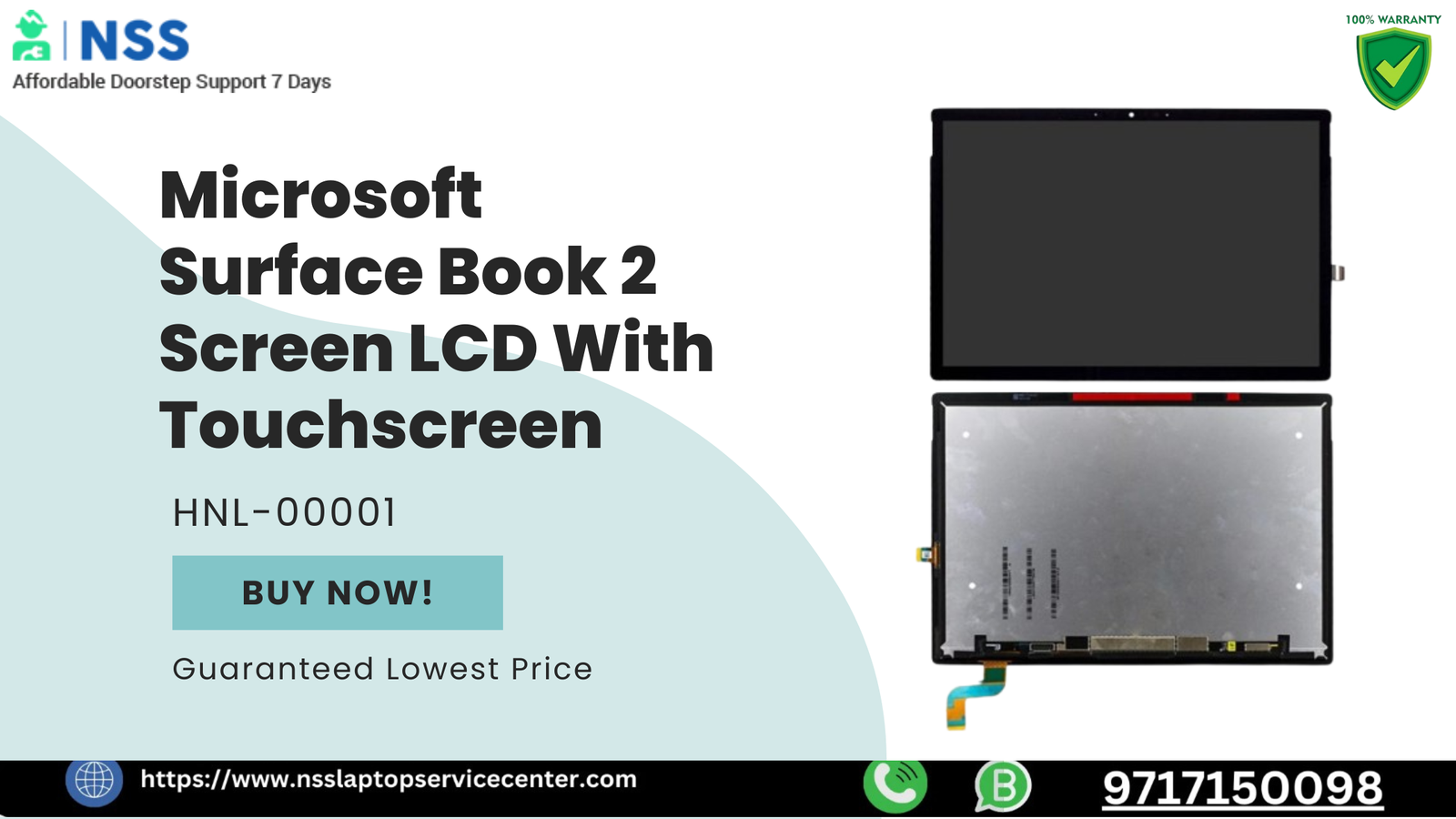 Microsoft Surface Book 2 Screen LCD - Specs, Price & Offers