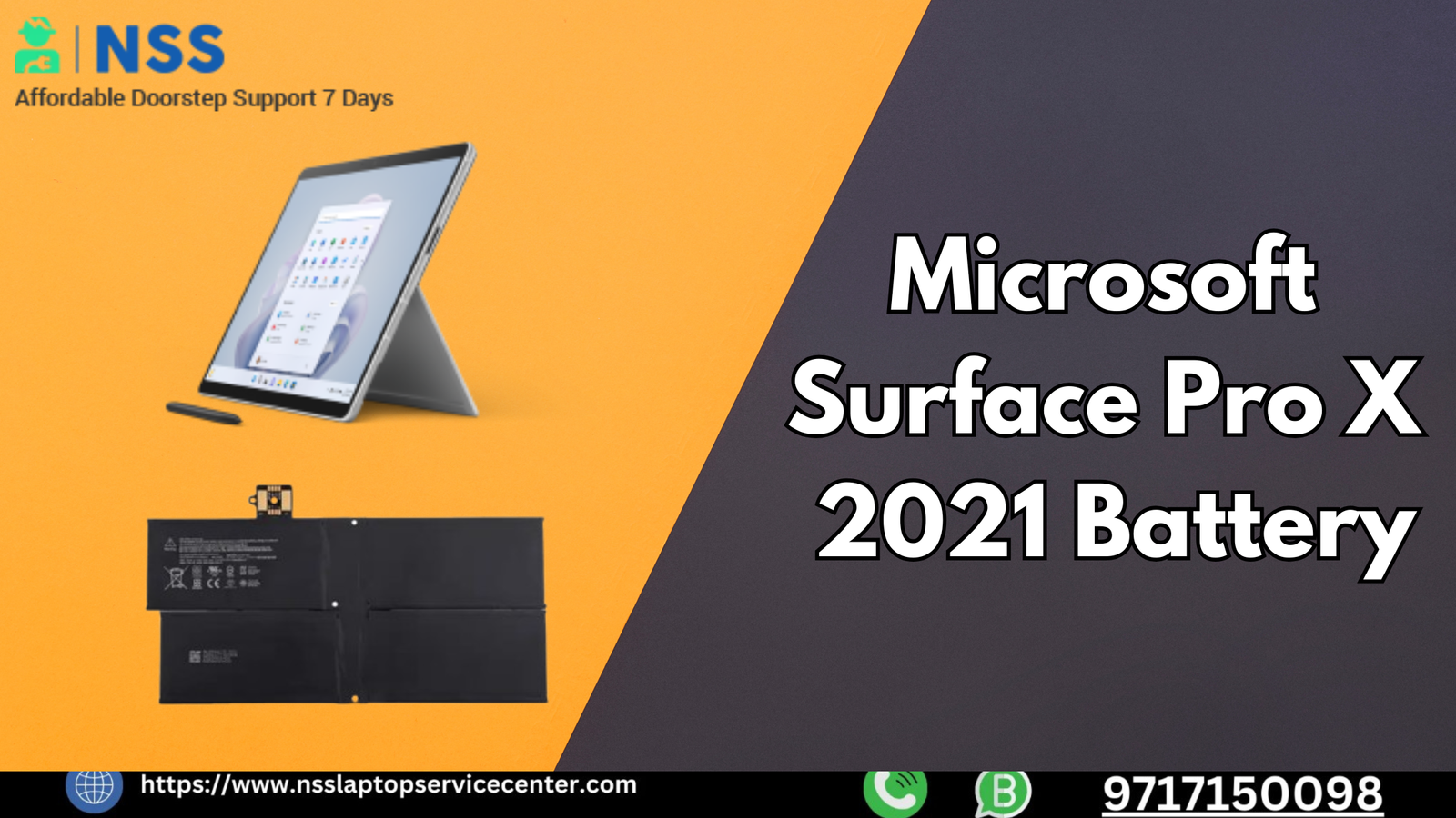 Price of Microsoft Surface Pro X 2021 Battery – Best Deal, Best Service & Best Quality