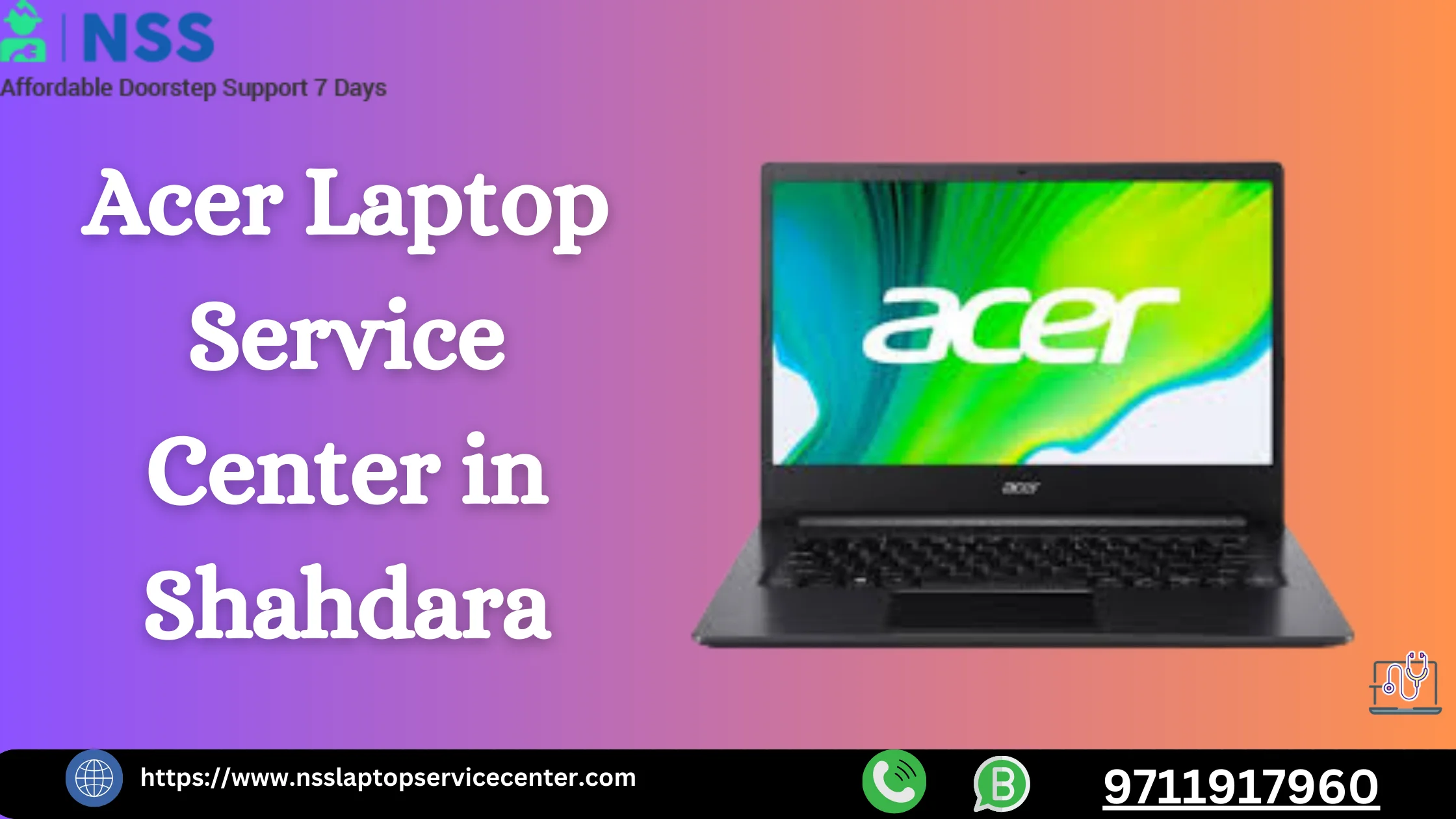 Acer Laptop Service Center in Shahdara Near Delhi
