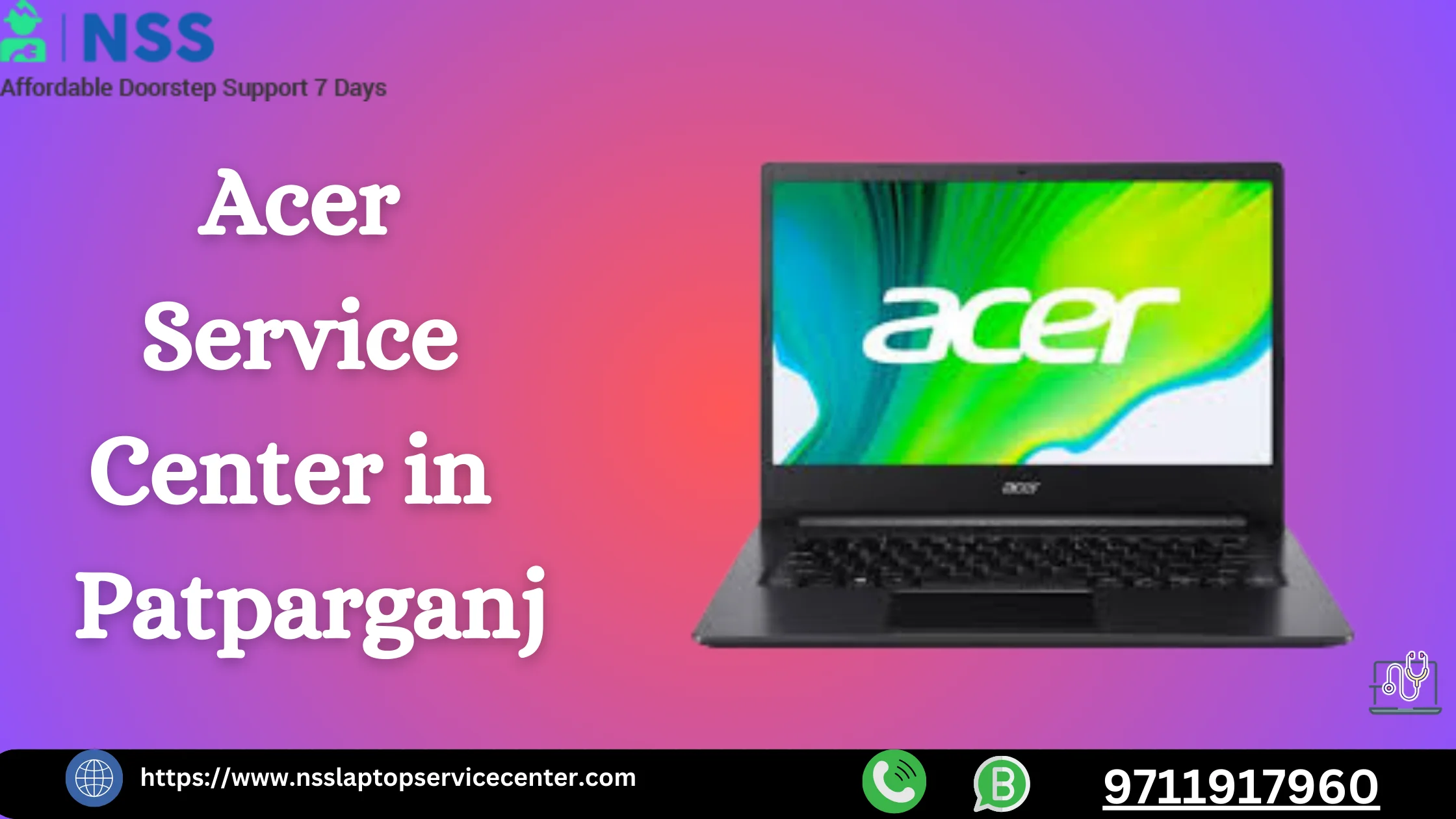 Acer Service Center in Patparganj Near Delhi