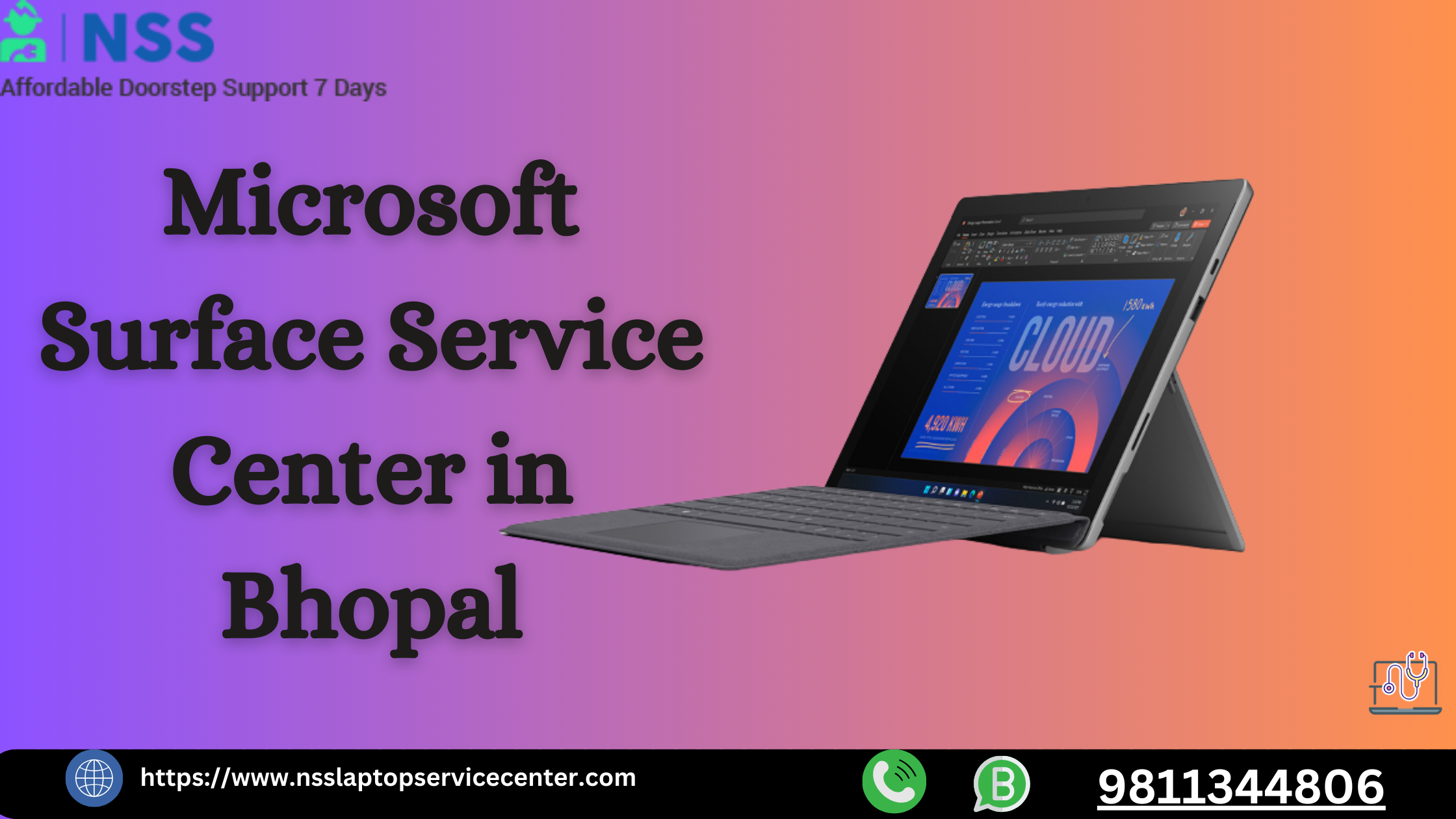 Microsoft Surface Service Center Near Me in Bhopal